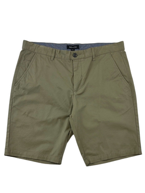 RW&Co sage stretch cotton mens shorts 33inch waist Inseam 10inches casual